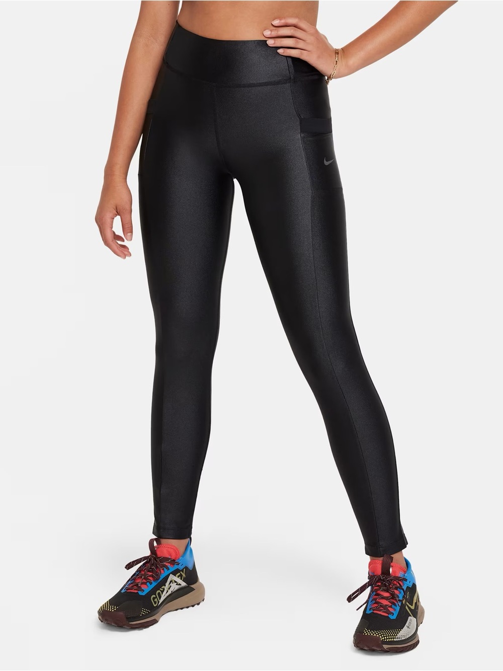 Nike Dri-FIT One Older Kids' Leggings with Pockets FJ6089